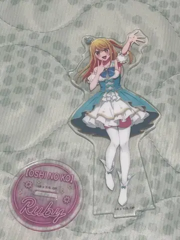 최애의 아이 루비 훼미리마트 콜라보 아크릴 스탠드