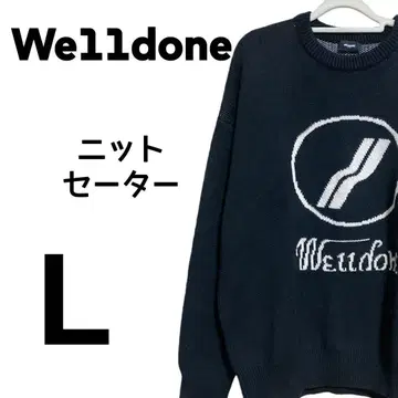 Welldone 니트 스웨터 L