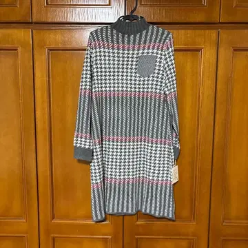 택 포함 미사용 새상품 니트 원피스