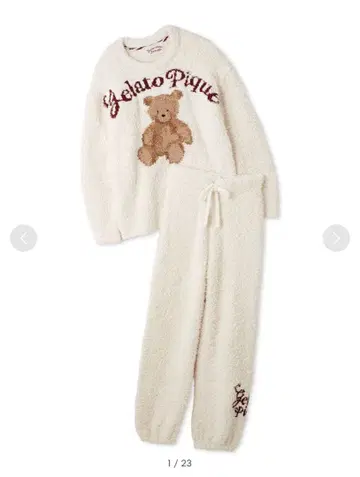 젤라피케 gelato pique 룸웨어 HOLIDAY 스노우 베어