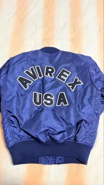 AVIREX MA-1 자켓 네이비