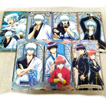 은혼 아르카나 카드 만사야 사카타 긴토키 시무라 신파치 카구라