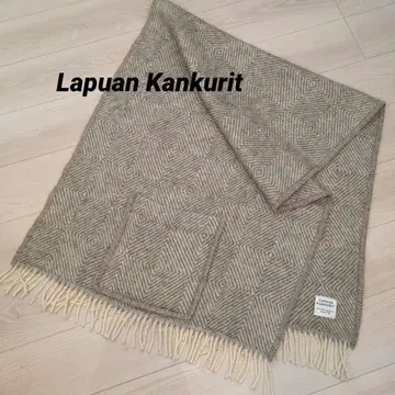Lapuan Kankurit 헤링본 포켓 부착 울 숄