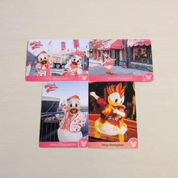 디즈니 리조트 컬렉션카드 도날드 데이지