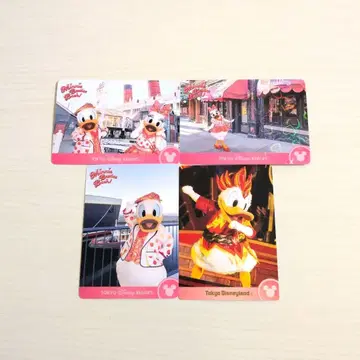디즈니 리조트 컬렉션카드 도날드 데이지