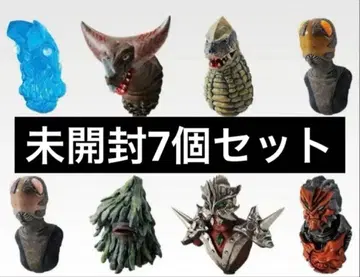 제일복권 울트라맨 괴수 초대전 F상 헤드 마그넷 피규어 7개