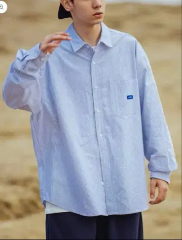 prips 스트라이프 셔츠 LS047 L 사이즈