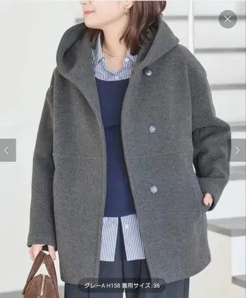 저널 스탠다드 슈퍼 140 모사 후드 코트