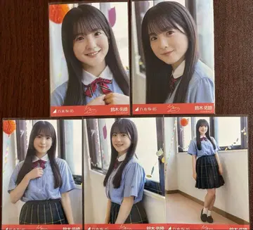 노기자카46 스즈키 유나 왜 우리는 달리는가 브로마이드 5종 컴프