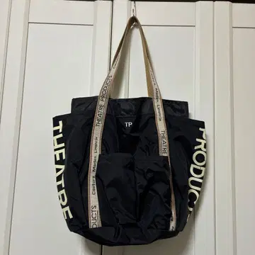 시어터 프로덕츠 가든 숄더 토트 백 블랙