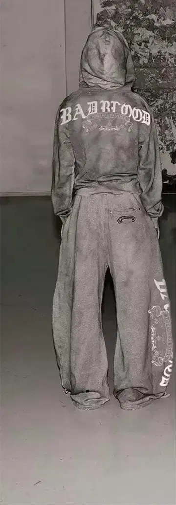 badblood 롱팬츠 그레이