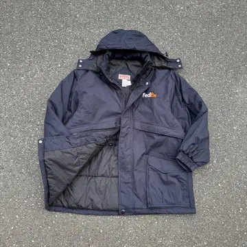 00s RED KAP FedEx 패딩 코트