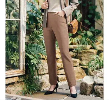 [ P2 ] 큐프라 속기모 스트레이트 팬츠 [ 일본제 ]