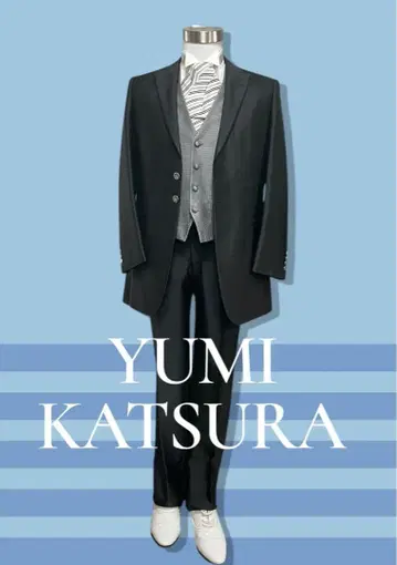 [ YUMI KATSURA ] 턱시도 일식 A-M 베스트 타이 포함 포멀
