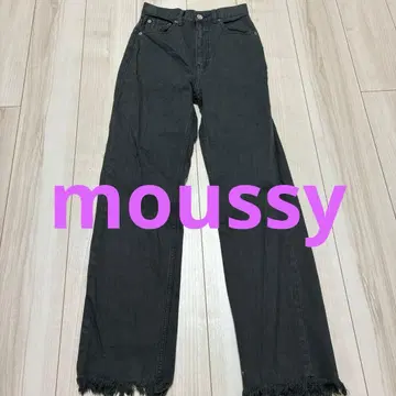 moussy 블랙 데님