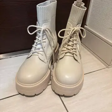 ORiental TRaffic 레이스업 통굽 부츠