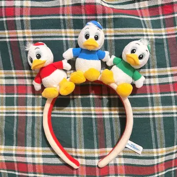 TDR 한정품 머리띠 휴이 드위 루이 디즈니