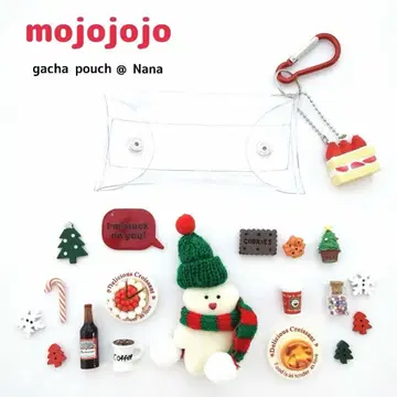 [ 재판매 ] 가챠 파우치 mojojojo Xmas ver. 곰