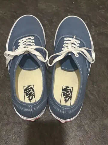 VANS 블루 스니커즈