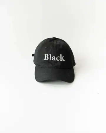 BONBON 컬러 로고 캡 B5141 블랙 블랙