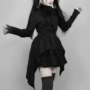 DimMoire 이레헴 리본 블라우스 스커트 셋업