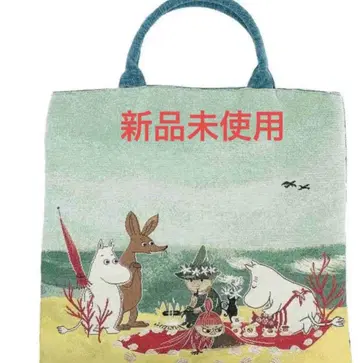 새상품 무민 토트백 고블랑 직조 럭셔리 해변의 피크닉