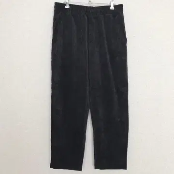 아이템즈 어반 리서치 | 코듀로이 이지 팬츠 [ L ] 테이퍼드 블랙