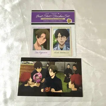 츠루네 키리사키 고등학교 엽서 베스트 샷 스티커 세트