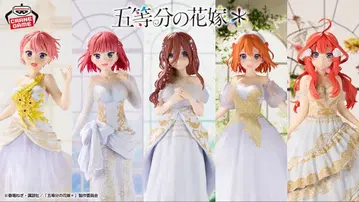 5등분의 신부 애니메이션 원화전 ver. 피규어 전 5종 6체 세트