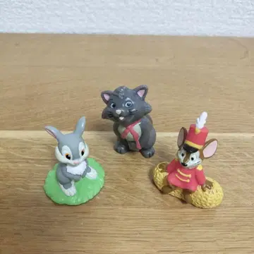 디즈니 피규어 묶음 판매 - 토드와 심술쟁이, 티모시, 아리스토캣 마리