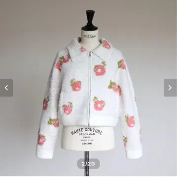 gypsohila 플라워 니트 자켓