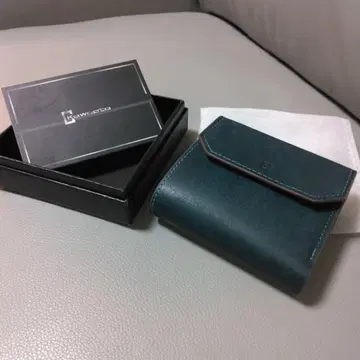 kawaoto 다크 그린 접이식 지갑