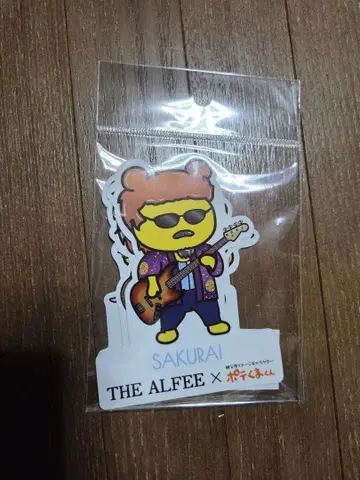 THE ALFEE 치치 포테곰 콜라보 스티커 3개 세트