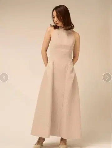 새상품 FRAY I.D 스퀘어 마틀라세 드레스 롱 원피스 1