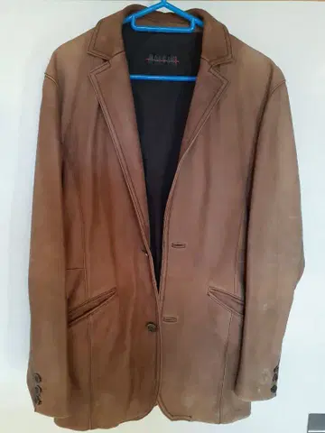 모건옴 가죽 자켓