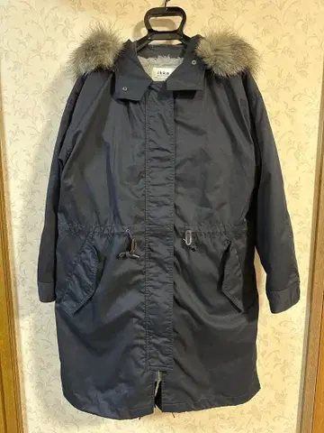 새상품급 ikka 3WAY 퍼 코트