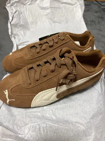 새상품 PUMA SPEEDCAT OG 푸마 스피드캣 23.5 브라운