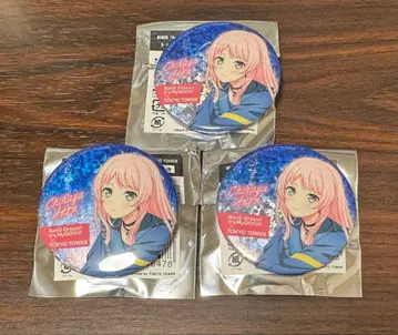 MyGO 도쿄 타워 레어 홀로그램 캔뱃지 치하야 아논 3개