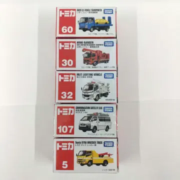 토미카 업무 시리즈 5대 중 제조 중지 4대