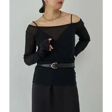 GALLARDAGALANTE [ PEAS ] 시어 골지 풀오버