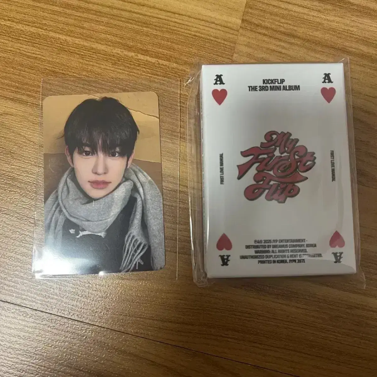 Kickflip tteokko pre-order benefit min minje wts buncheol