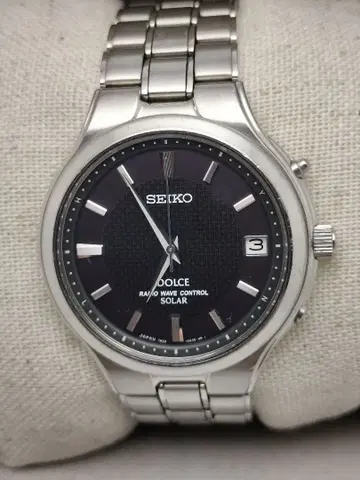 인기 모델 솔라 전파 시계 세이코 돌체 7B22-0AK0