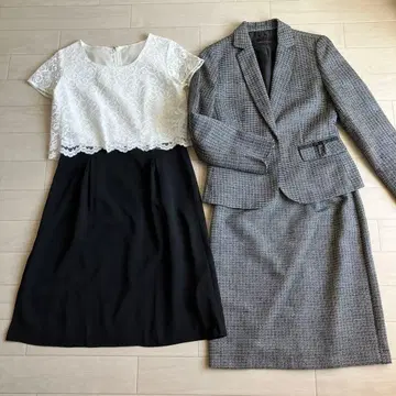 세레모니 수트 3세트 (자켓, 스커트, 원피스) M