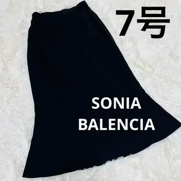 새상품급 SONIABALENCIA 포멀 스커트 [7호] 예복 상복 플레어
