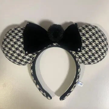 디즈니 하운드투스 패턴 머리띠