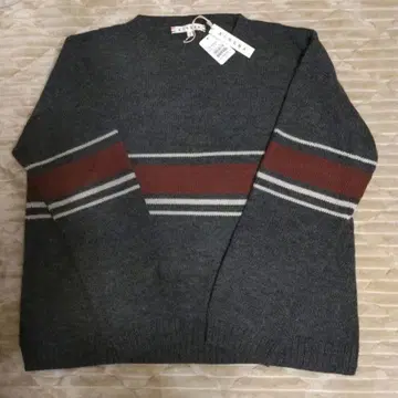 XIRENA 키세레나 그레이 스트라이프 스웨터 S 사이즈