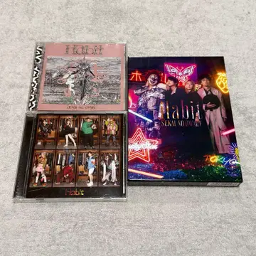SEKAINOOWARI Habit CD DVD 세트