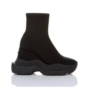 TOKYO BLACK DOUBLE SNEAKER SHORT BOOTS