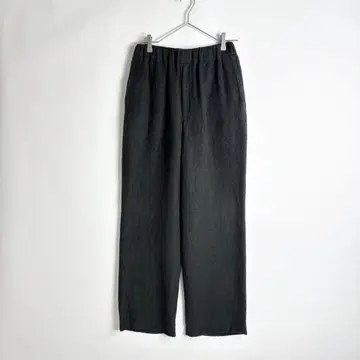 22AW YOKE COTTON YAK EASY TROUSERS 차콜