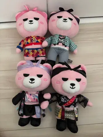 BLACKPINK 랭크 봉제 인형 세트